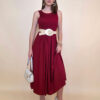 Haljina 48 Vidalia - viscose UN bizne - india red