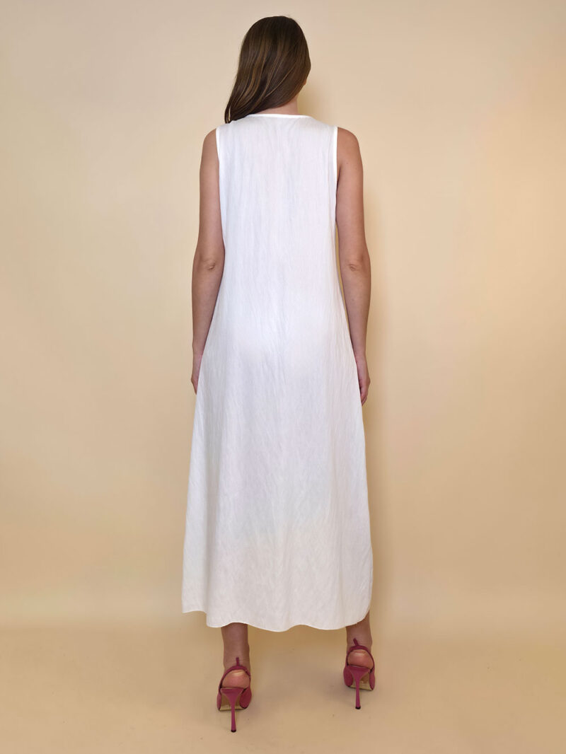 Haljina 48 Vidalia - viscose UN bizne - white
