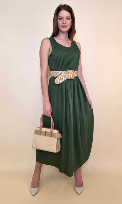 Haljina 48 Vidalia - viscose UN bizne - military