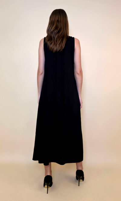 Haljina 48 Vidalia - viscose UN bizne - black