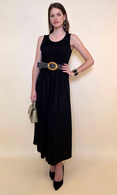 Haljina 48 Vidalia - viscose UN bizne - black