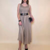 Haljina 48 Vidalia - viscose UN bizne - beige