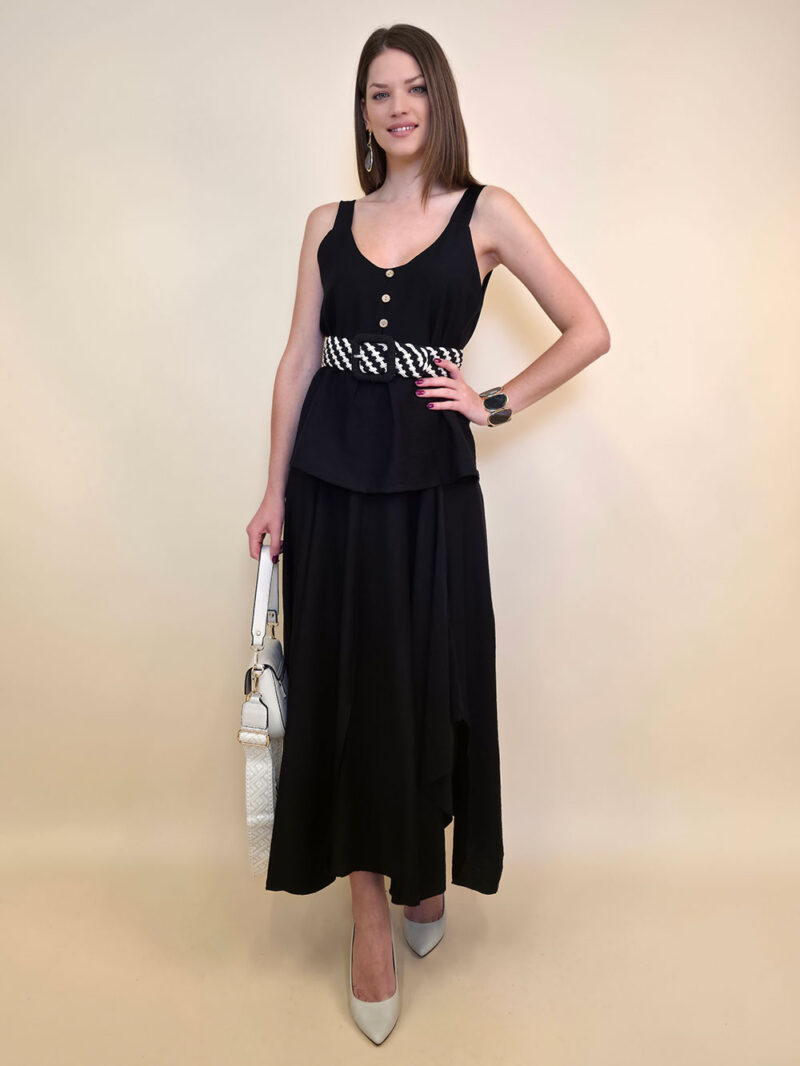 Suknja 40 New Orleans - viscose UN - black