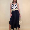 Suknja 40 New Orleans - viscose UN - navy