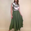 Suknja 40 New Orleans - viscose UN - military