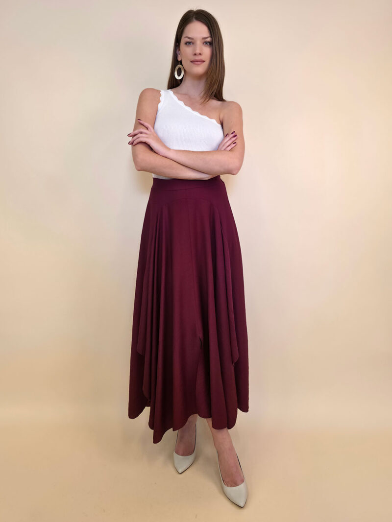 Suknja 40 New Orleans - viscose UN - india red