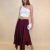 Suknja 40 New Orleans - viscose UN - india red