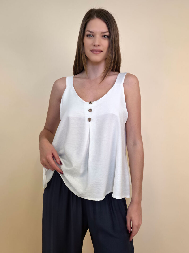 Top 24 Grayson - viscose UN - white