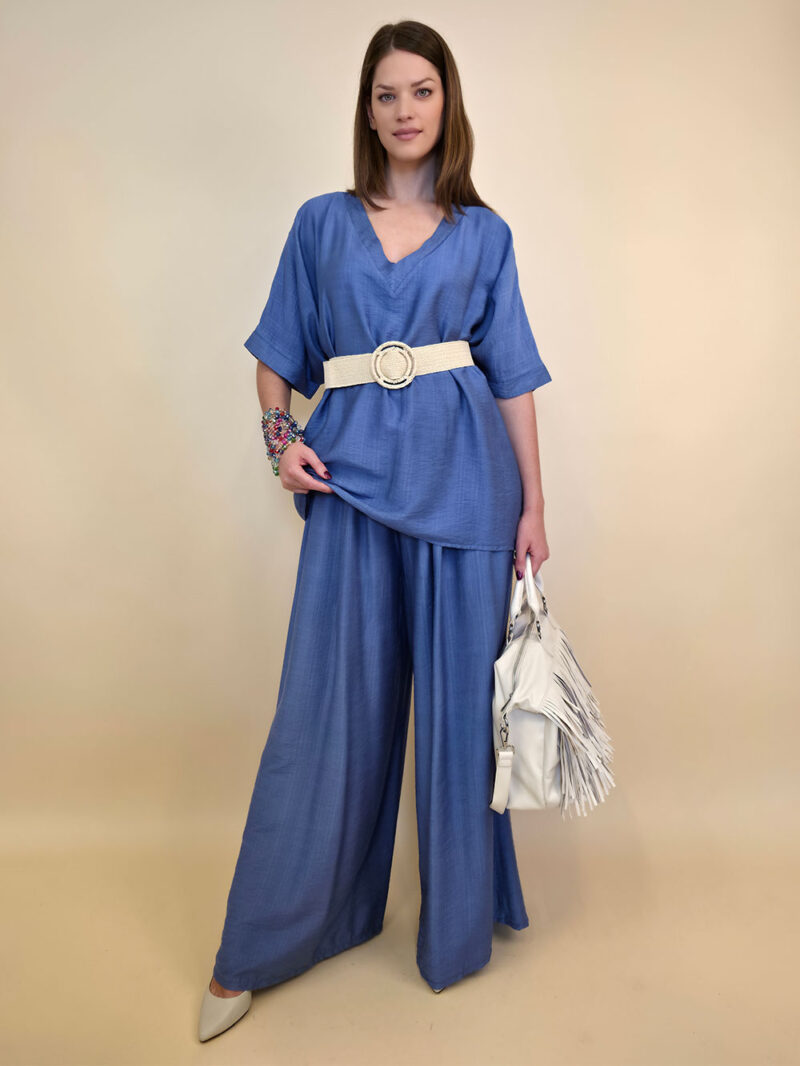 Hlače 40 Hannibal - viscose UN - jeans