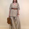 Hlače 40 Hannibal - viscose UN - beige