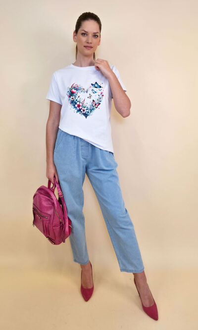 T-shirt 24 Bumble Bee - cotton UN - Flobutt Heart