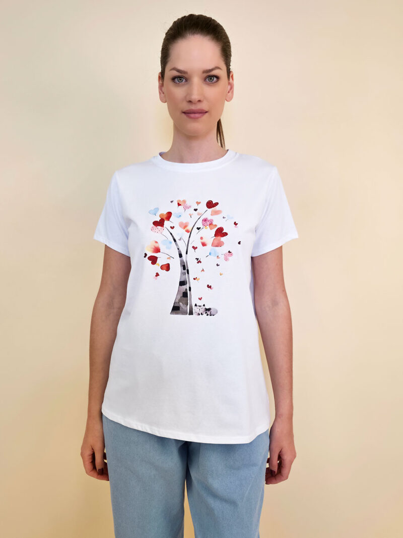 T-shirt 24 Bumble Bee - cotton UN - Sleeping Kitten
