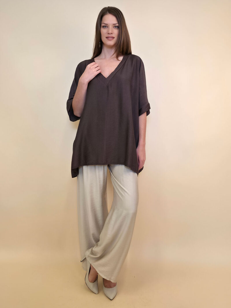 Tunika 40 Aragon PLUS SIZE - brown - Slika 3