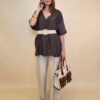 Tunika 40 Aragon - viscose UN - brown