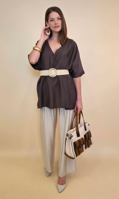 Tunika 40 Aragon - viscose UN - brown