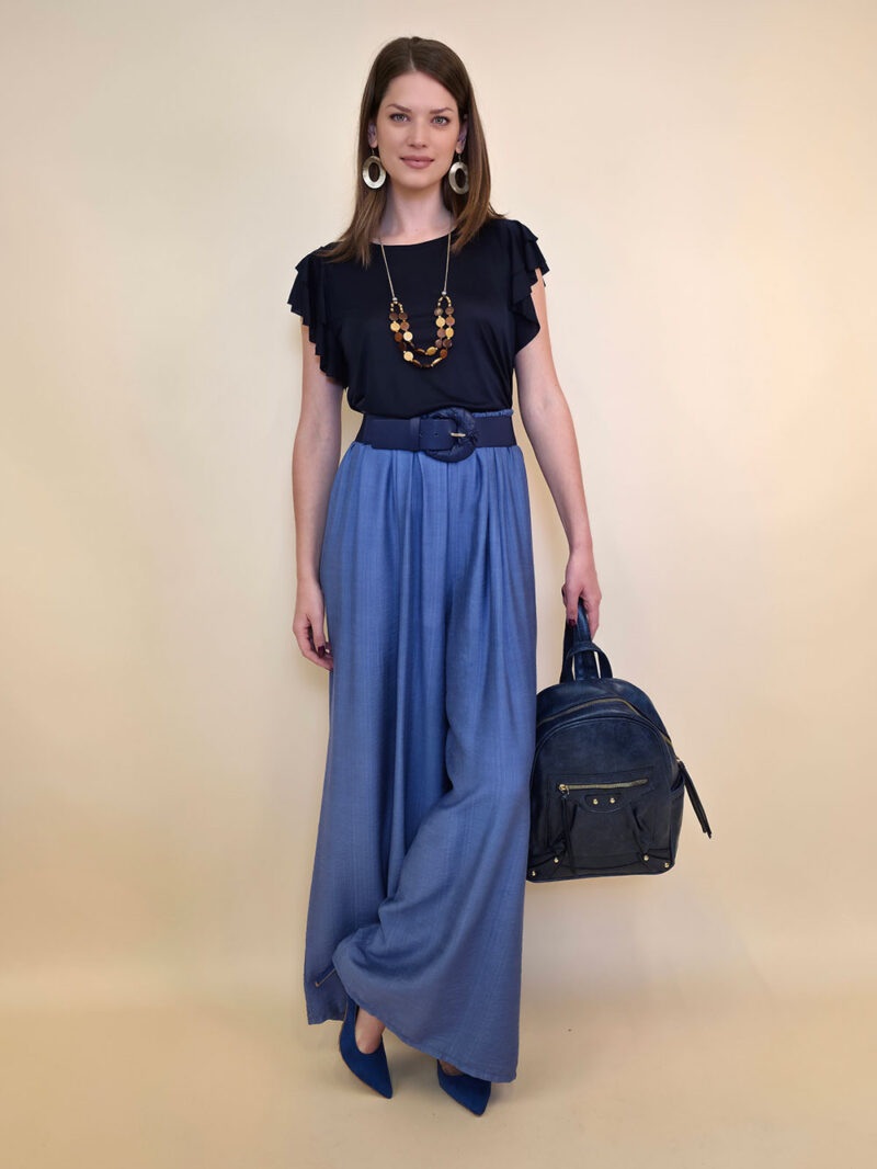 Hlače 40 Hannibal - viscose UN - jeans