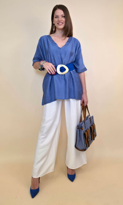 Tunika 40 Aragon - viscose UN - jeans