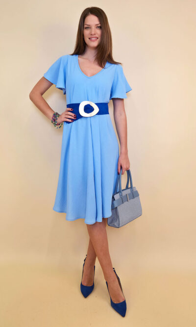 Haljina 52 Bernice - sky blue