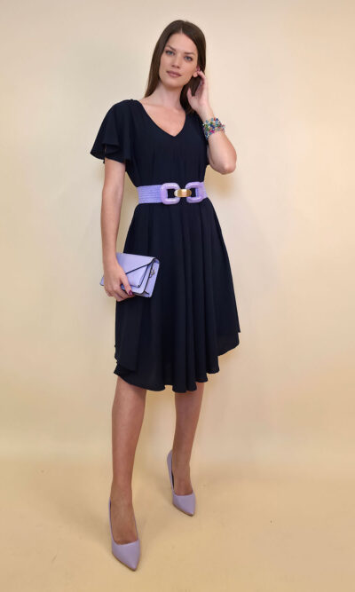 Haljina 52 Bernice - tesutto UN - navy
