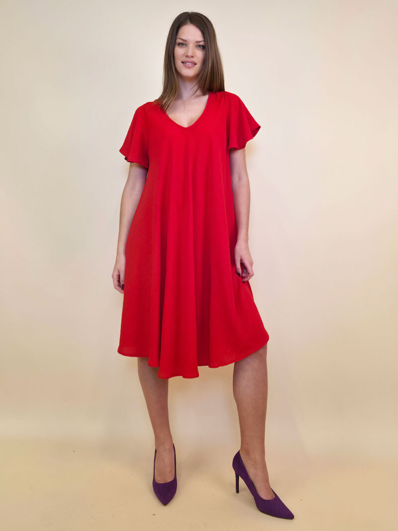 Haljina 52 Bernice - red - Slika 3