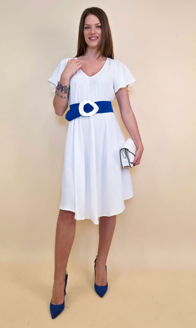 Haljina 52 Bernice - tesutto UN - white