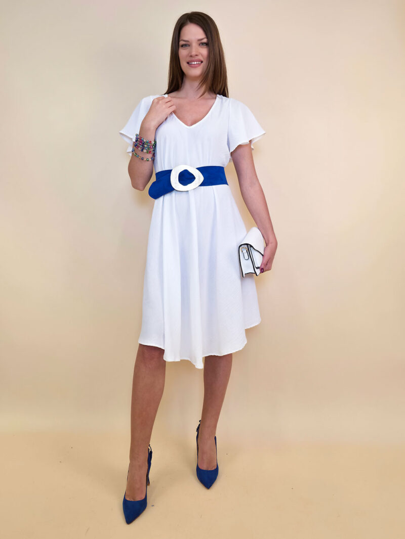 Haljina 52 Bernice - tesutto UN - white