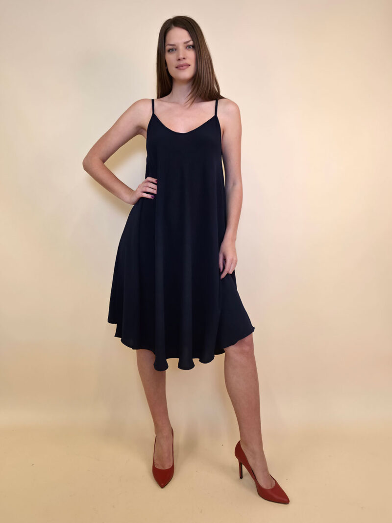 Haljina 48 Goldona - navy - Slika 3
