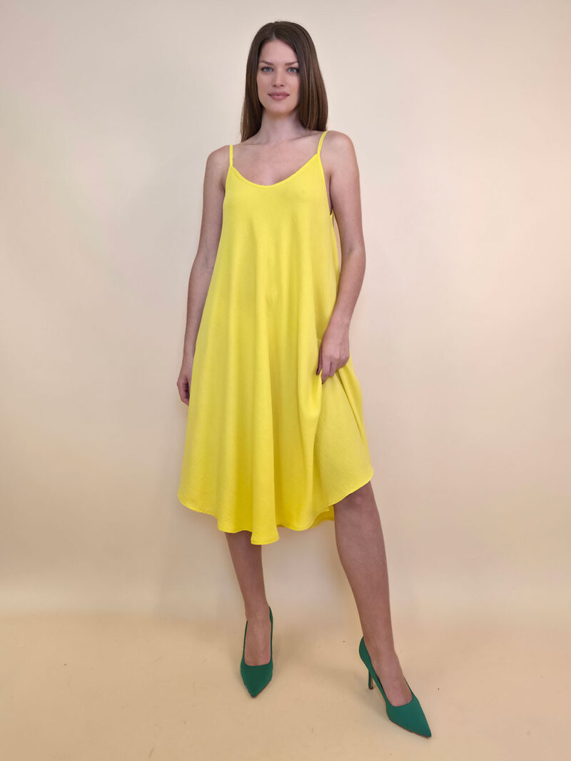 Haljina 48 Goldona - tesutto UN - yellow