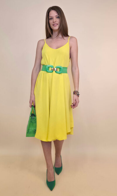 Haljina 48 Goldona - tesutto UN - yellow
