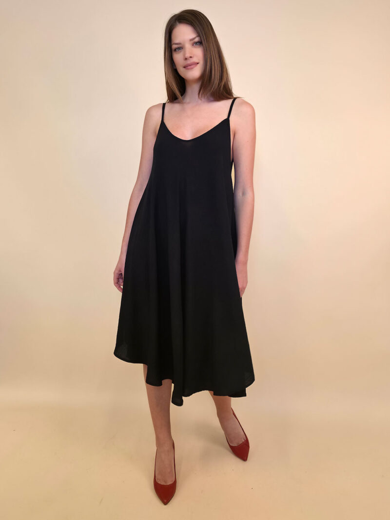 Haljina 48 Goldona - black - Slika 3