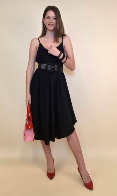 Haljina 48 Goldona - tesutto UN - black