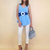 Top 36 Rodessa - tesutto UN - sky blue