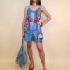 Top 24 Salinas - jeans print - Etno