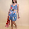 Top 24 Salinas - jeans print - Golubice