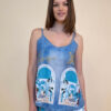 Top 24 Salinas - jeans print - Taormina