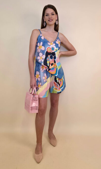 Top 24 Salinas - jeans print - Summer Cleopatra