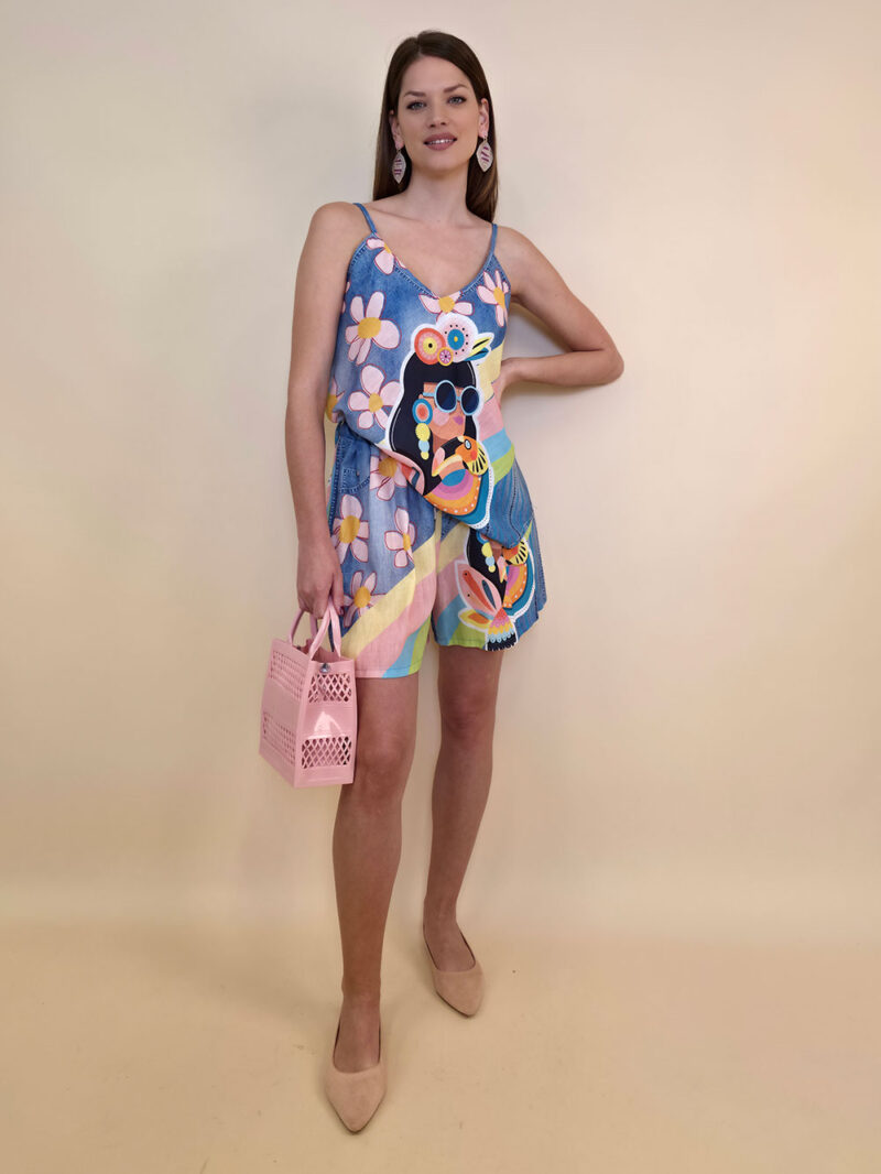 Top 24 Salinas - jeans print - Summer Cleopatra