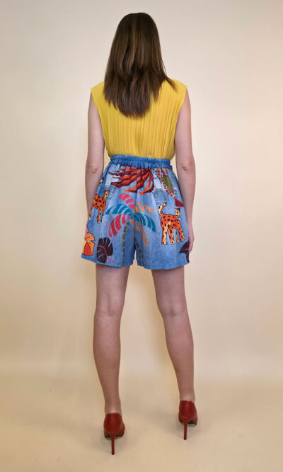 Shorts 28 Pecos - jeans print -  Jungle
