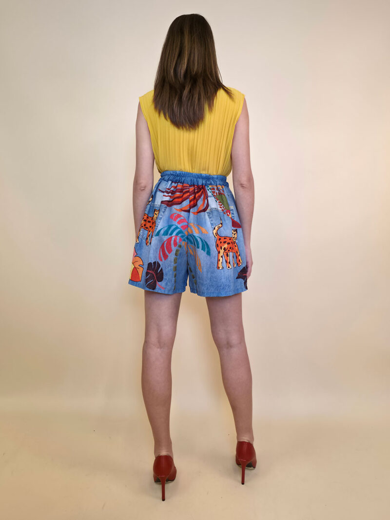 Shorts 28 Pecos - jeans print -  Jungle