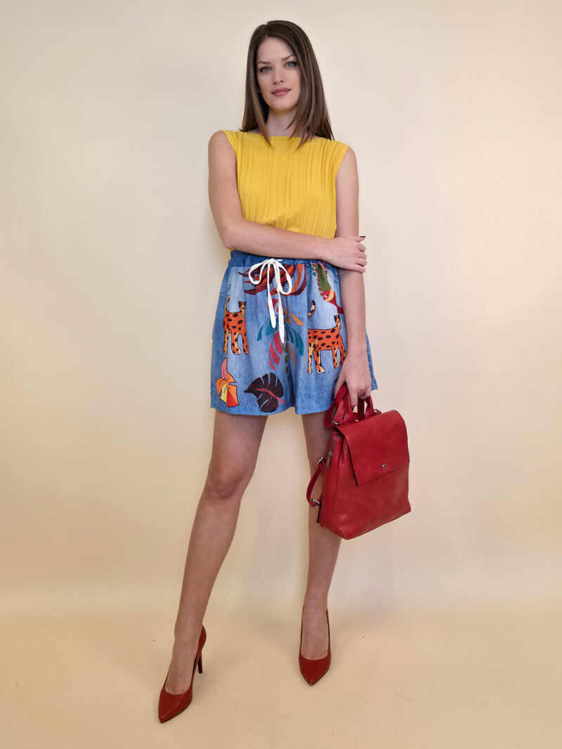 Shorts 28 Pecos - jeans print -  Jungle