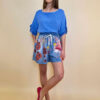 Shorts 28 Pecos - jeans print - Flamingo