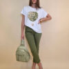 Majica 28 Noroo - cotton white -  Baloon green