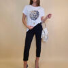 Majica 28 Noroo - cotton white -  Baloon navy
