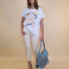 Majica 28 Noroo - cotton Parisian Kiss - sky blue