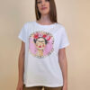 Majica 28 Noroo - cotton white - Frida Medallion pink
