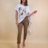 Majica 28 Noroo - cotton white -  Huge Hat beige