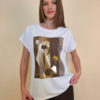 Majica 28 Noroo - cotton white -  Cats brown