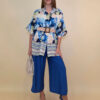 Košulja 40 Natchez - vis multicolor print - navy