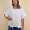 Tunika 32 Anacocco - cotton UN - white