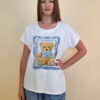 Majica 28 Noroo - cotton - Teddy in Frame - sky blue